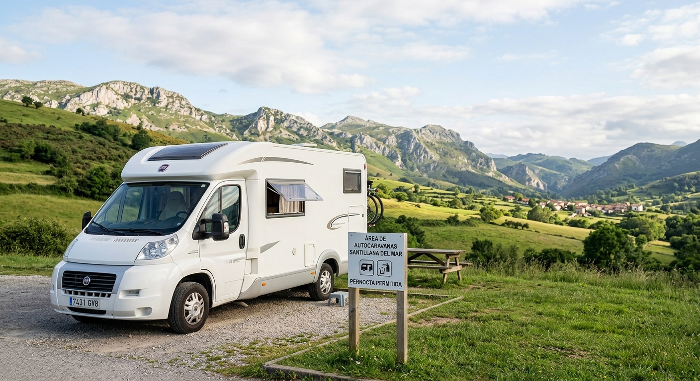 Áreas de Autocaravanas en Cantabria: Guía y Pernocta