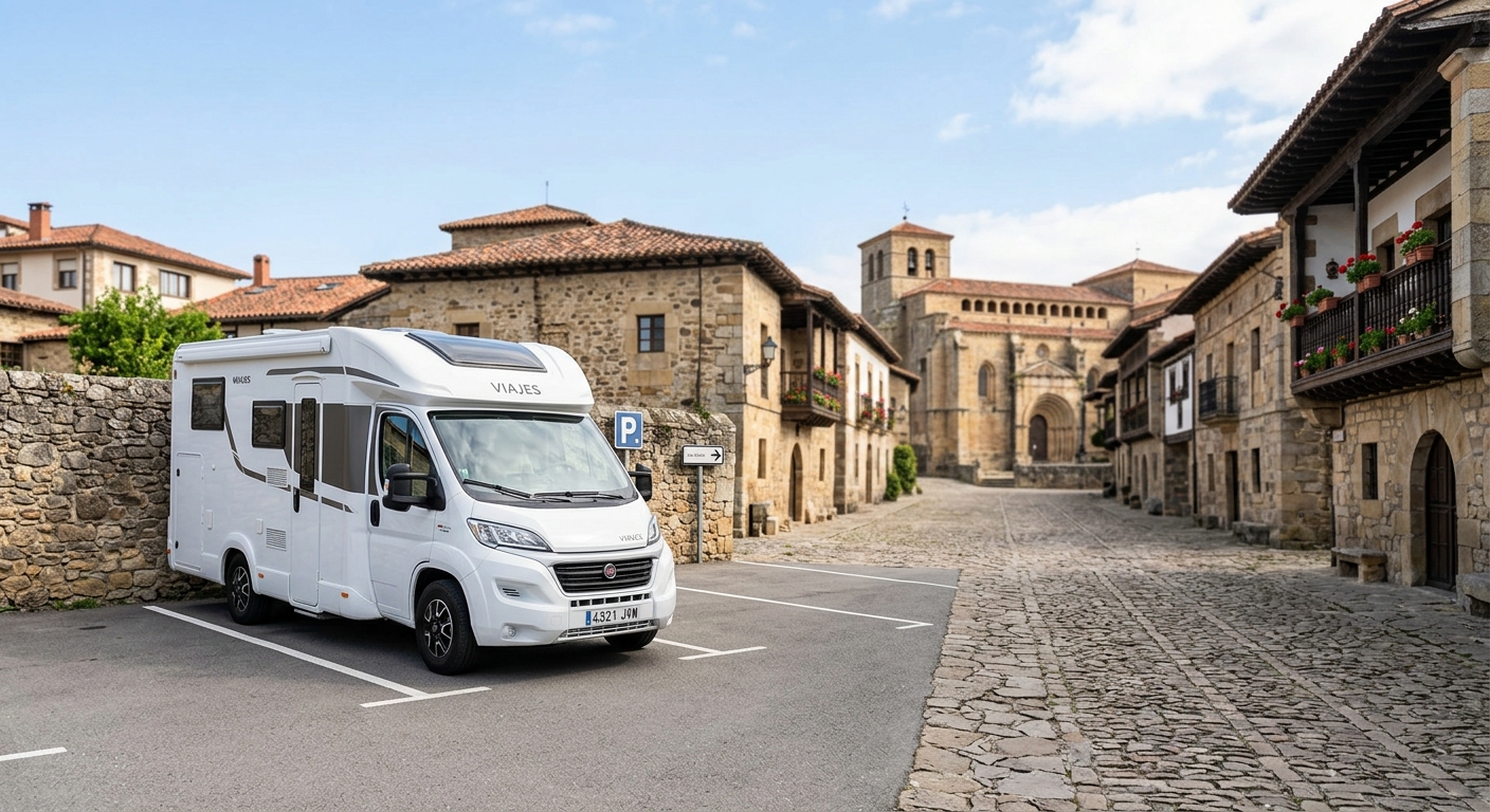 Santillana del Mar en Autocaravana: Guía de Parking