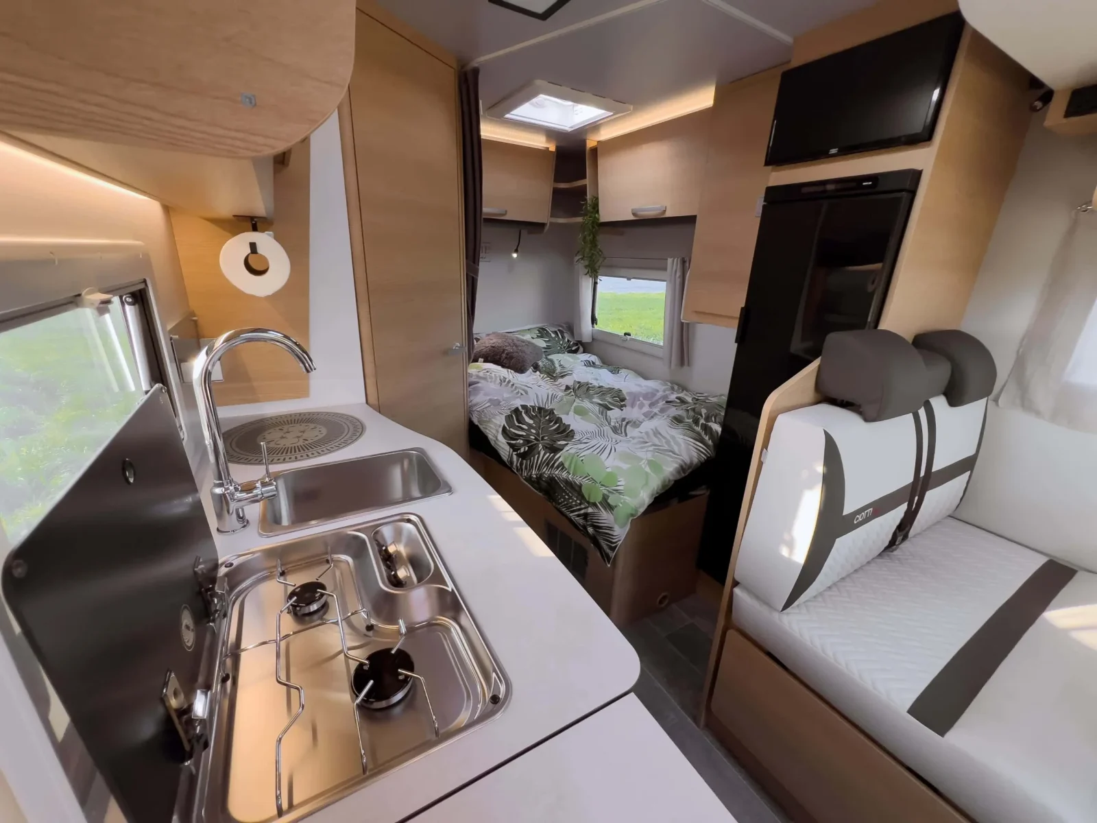 Fregadero Alquiler de Autocaravanas en Cantabria Siena 330